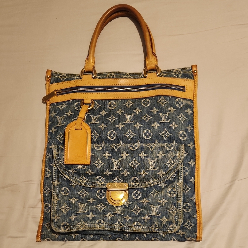Louis Vuitton Denim Tote